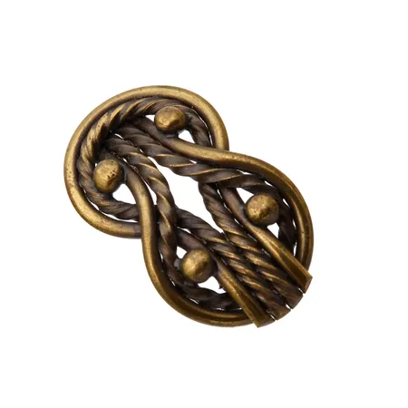 Rintakoru Kalevala Koru, Teljänneito, korkeus 20mm, leveys 35mm, pronssia
