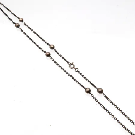 Kaulakoru, pituus 64cm, leveys 1-5mm, 813,  Paino: 10 g