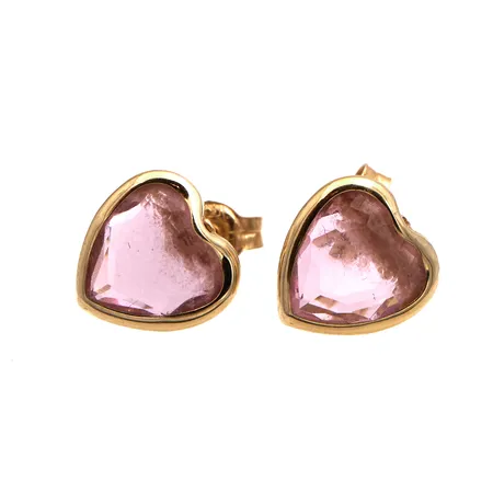 Kivikorvakorut, korkeus 8,6mm, 585br, Paino: 1,4 g