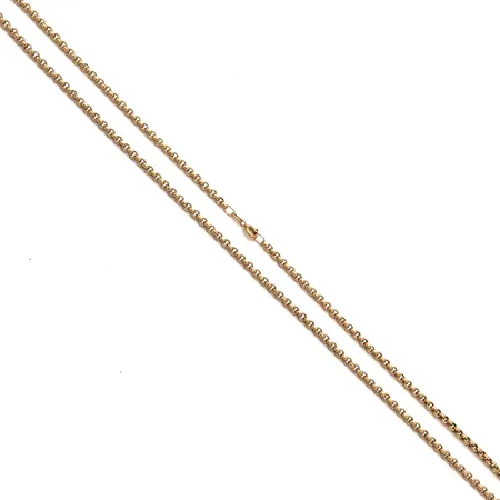 Papukaulaketju, pituus 57cm, 750, Paino: 8,4 g