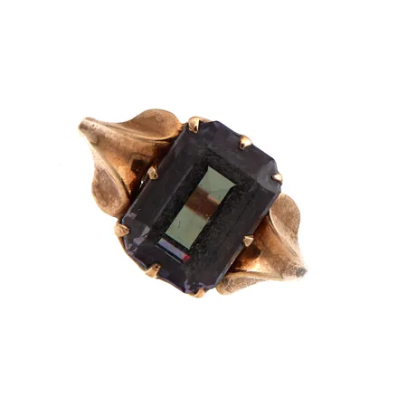 Kivisormus, koko 17½, 585br, Paino: 2,7 g