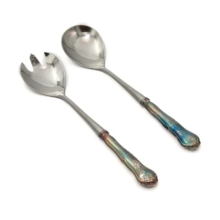 Salaattiottimet, Chippendale, pituus 224mm, 830br, Paino: 95,2 g