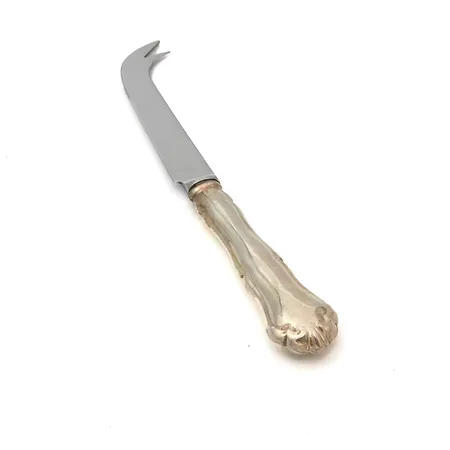 Juustoveitsi, Chippendale, kaiverrettu, pituus 210mm, 830br, Paino: 53,7 g