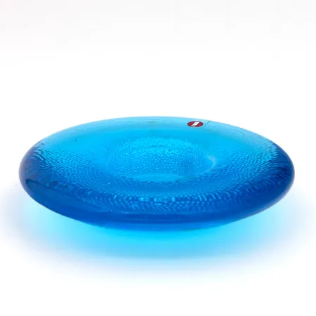 Kynttilälyhty, Iittala, Nappi, Markku Salo, Ø 120mm, vaalenasininen