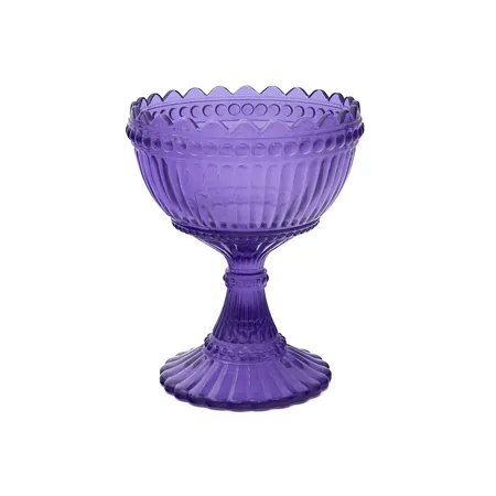 Mariskooli, Iittala, lila, korkeus 150mm, pohjassa pieni pala lohjennut, 