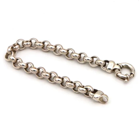Papuranneketju, Ø 9,0mm, pituus 210mm, 925, Paino: 23,5 g