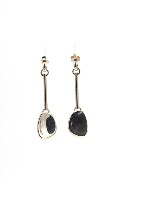 Korvakorut Efva Attling, korkeus 40mm, 925, Paino: 6,8 g