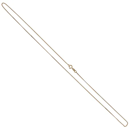 Panssarikaulaketju, pituus 42cm, leveys n.1mm, 585, Paino: 1 g