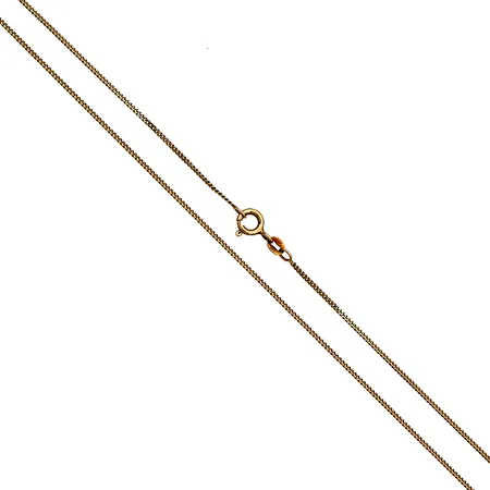 Panssarikaulaketju, pituus 43cm, leveys 1,2mm, 585,  Paino: 2,1 g