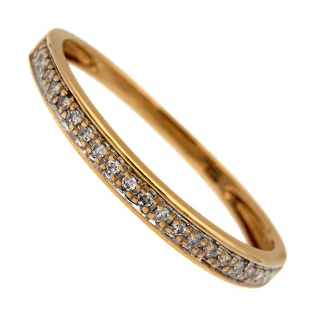 Timanttisormus 21xn.0.005ct, koko 16, 585, Paino: 0,8 g