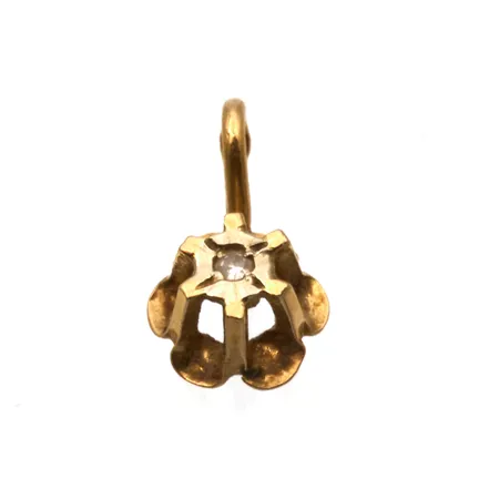 Timanttiriipus 1xn.0.005ct, korkeus 10mm, leveys 6mm, 750, Paino: 0,3 g