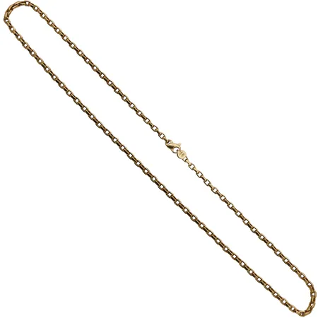 Ankkuri-kaulaketju, 50,5cm, leveys 4mm, 750, Paino: 26,3 g