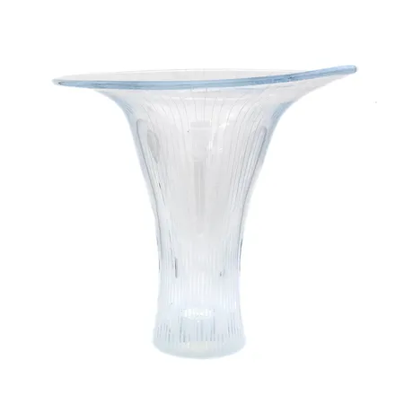 Lasimaljakko Kantarelli, Iittala, signeeraus Tapio Wirkkala Iittala 2015, pohjassa lohkeama, korkeus 18cm