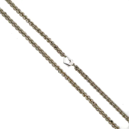 Kaulaketju, pituus 56,5cm, leveys 4,5mm, 925, Paino: 36,7 g