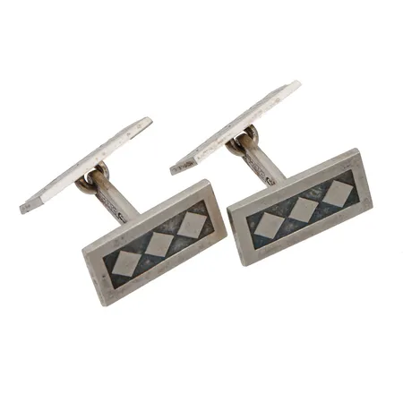 Kalvosinnapit, mitat 8x18mm, kaiverrettu, 813, Paino: 9,5 g