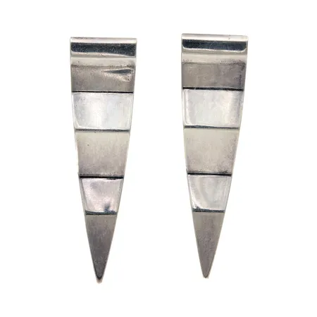 Korvakorut, Kaunis Koru, korkeus 60mm, vuodelta 1994, 925, Paino: 17,2 g