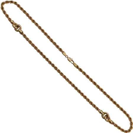 Cordell-kaulakoru, pituus 50cm, leveys n.4mm, 585,  Paino: 14,7 g