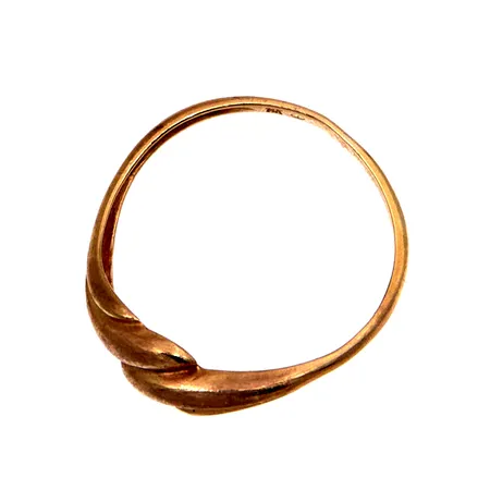 Viallinen sormus, 585, Paino: 1,1 g