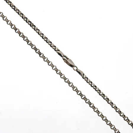 Papukaulaketju, pituus 51cm, 925, Paino: 13,6 g