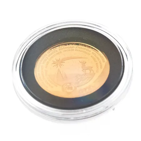 Kultaraha, Santa Claus Finland, Santas gold, 2020, 999,  Paino: 3,1 g