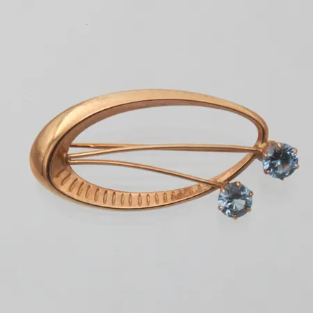 Kivirintaneula, leveys 38mm, 585br, Paino: 2,1 g