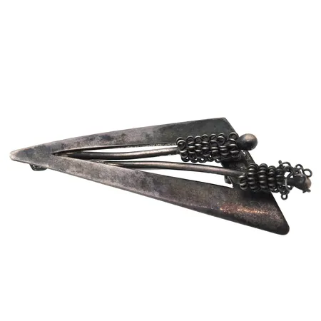 Viallinen rintaneula, leveys 60mm, 813h, Paino: 8,9 g