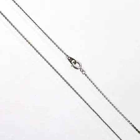 Kaulaketju, painaumia, pituus 38cm, korumetallia,