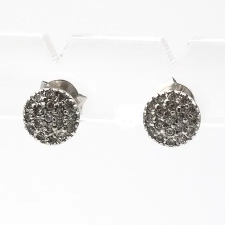 Kivikorvakorut, korkeus 6mm, 925br, Paino: 1,2 g