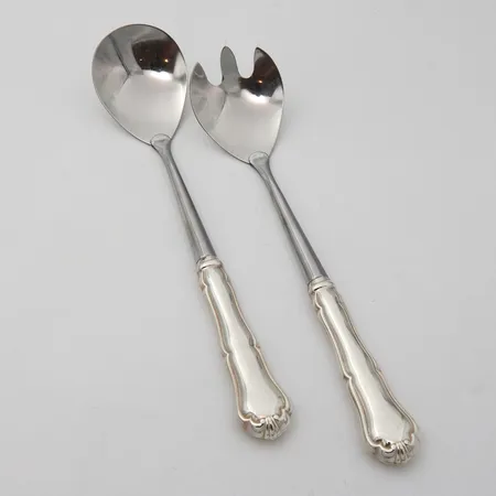 Salaattiottimet, Chippendale, pituus 228mm, 830br, Paino: 154 g