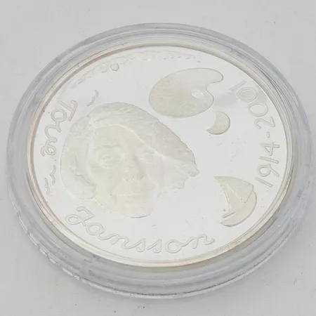 Juhlaraha, Tove Jansson ja lastenkulttuuri, Suomi 2004, 10 euroa, 925, Paino: 27,5 g