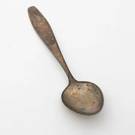 Kummilusikka, pituus 147mm, kaiverrettu, 813, Paino: 23,6 g