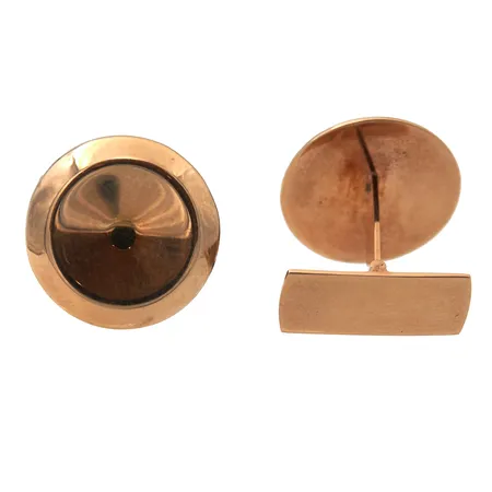 Kalvosinnapit, kaiverrettu, Ø18mm, 585,  Paino: 8,9 g