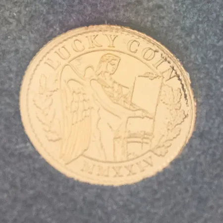 Kultaraha "two dollars fifty cents 2024", 999, Paino: 0,5 g