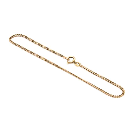 Viallinen panssariranneketju, pituus 195mm, leveys 2mm, 333, Paino: 1,6 g