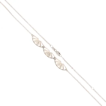 Kaulakoru Finnfeelings, Hopeasiipi, pituus 46cm, leveys 1-9mm, 925, Paino: 4 g