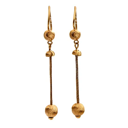 Vialliset korvakorut, korkeus 58mm, 875,  Paino: 3,6 g