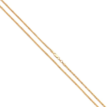 Kaulaketju, pituus 45,5cm, leveys 1,9mm, 585,  Paino: 4,8 g