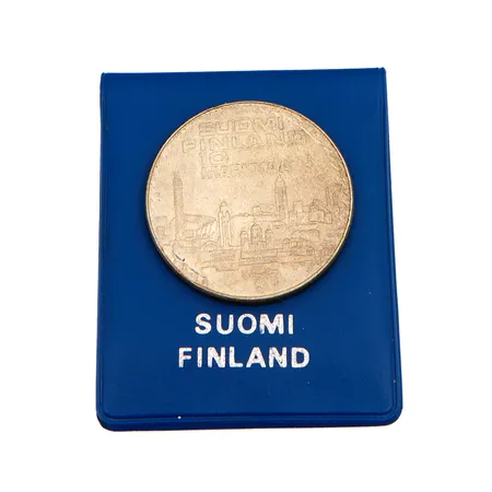 Juhlaraha, Suomi 1971 EMX Helsinki, nimellisarvo 10mk, 500,  Paino: 24,1 g