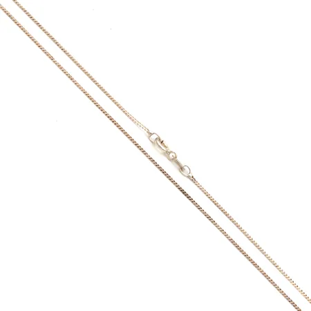 Panssarikaulaketju, pituus 45cm, leveys 1,2mm, Paino: 1,9 g