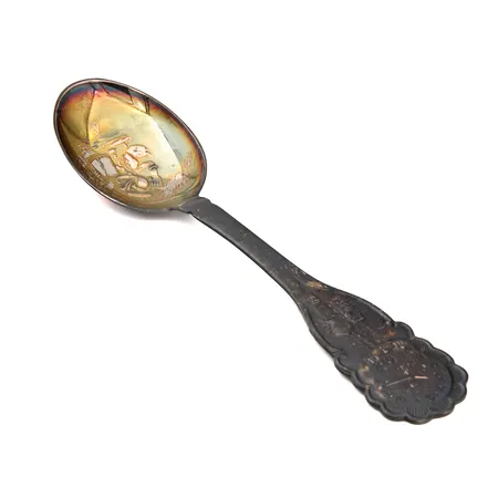 Kummilusikka, kaiverrettu, pituus 140mm, 830, Paino: 27,5 g