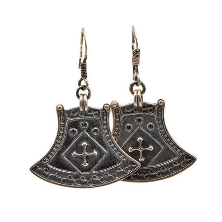 Korvakorut, korkeus 42mm, 925,  Paino: 11 g