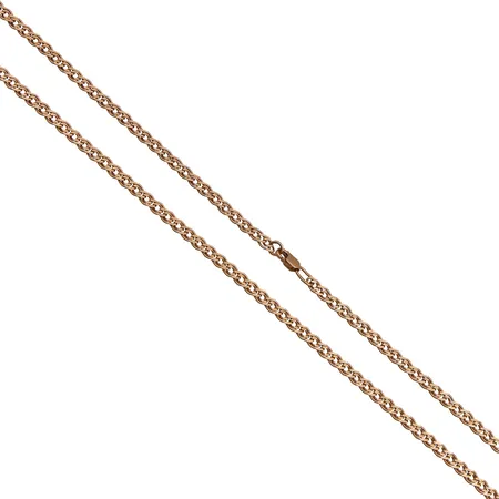 Kaulaketju, pituus 50cm, leveys 3mm, 585, Paino: 8,9 g