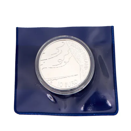 Juhlaraha, Fredrick Pacius 1809-1891, nimelliasrvo 10 euroa, 925, Paino: 26,5 g