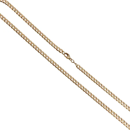 Panssarikaulaketju, leveys 5,5mm, pituus 53,5cm, 585, Paino: 29,9 g