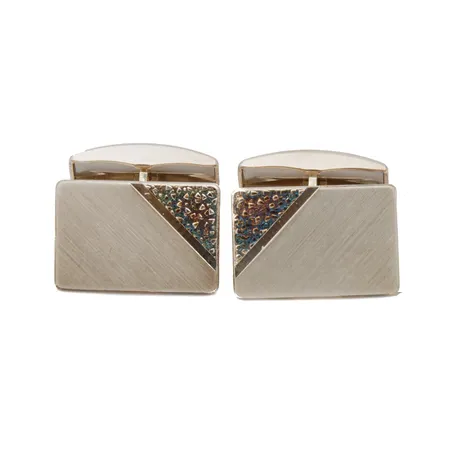 Kalvosinnapit, mitat 12,8*19,3mm, 925, Paino: 8,6 g