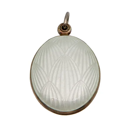 Medaljonki emaloinnilla, korkeus 38mm, 925br,  Paino: 12,8 g