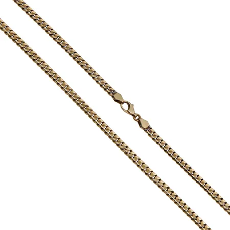 Panssarikaulaketju, pituus 53cm, leveys 5,5mm, 585, Paino: 65,1 g