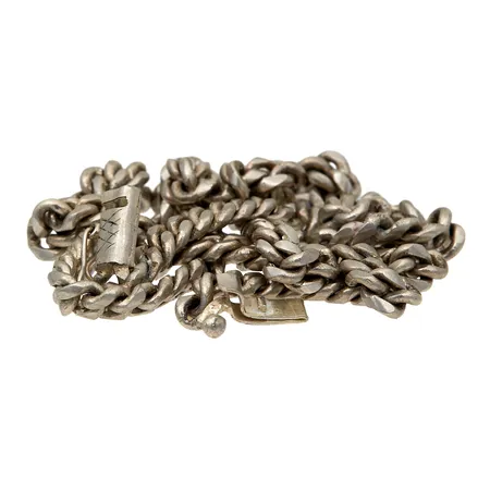 Viallinen panssarikaulaketju, 925, Paino: 65,8 g
