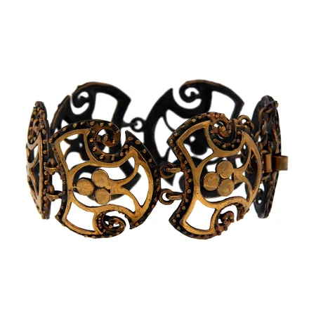 Rannekoru, Valo-koru, design Jorma Valo, pituus 210mm, pronssia