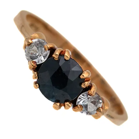 Kivisormus, koko16¼, 585br, Paino: 2,3 g